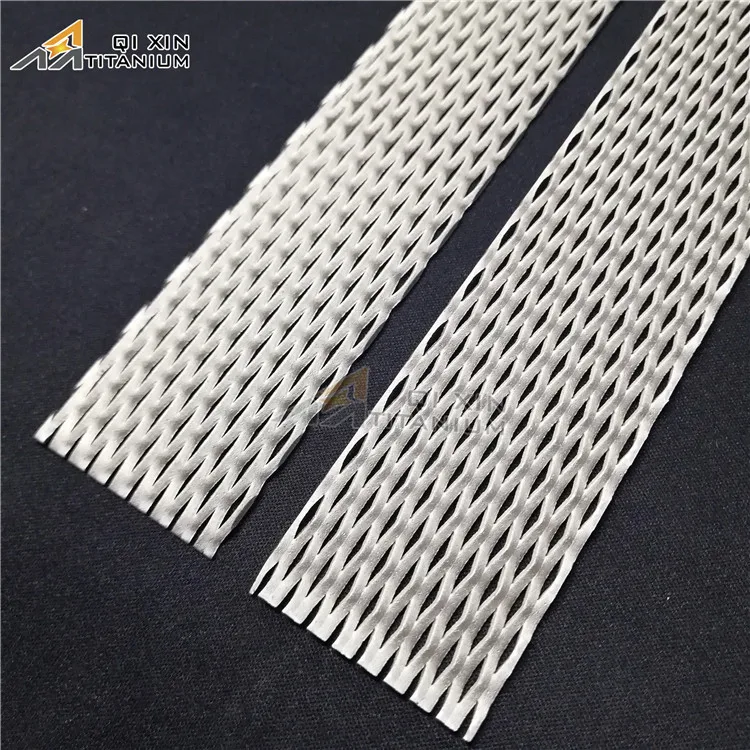Platinized titanium mesh anode for hydrogenate water machine