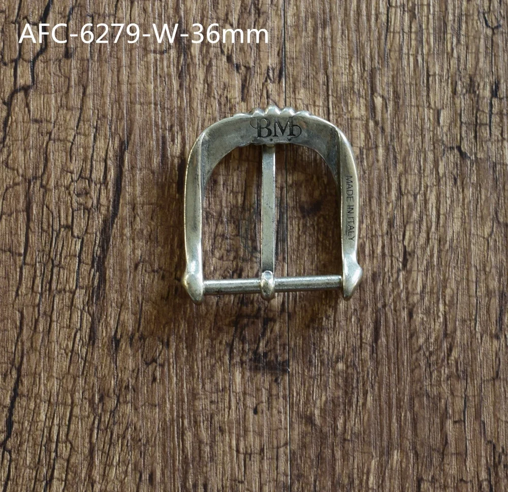 antique silver belt buckle pin