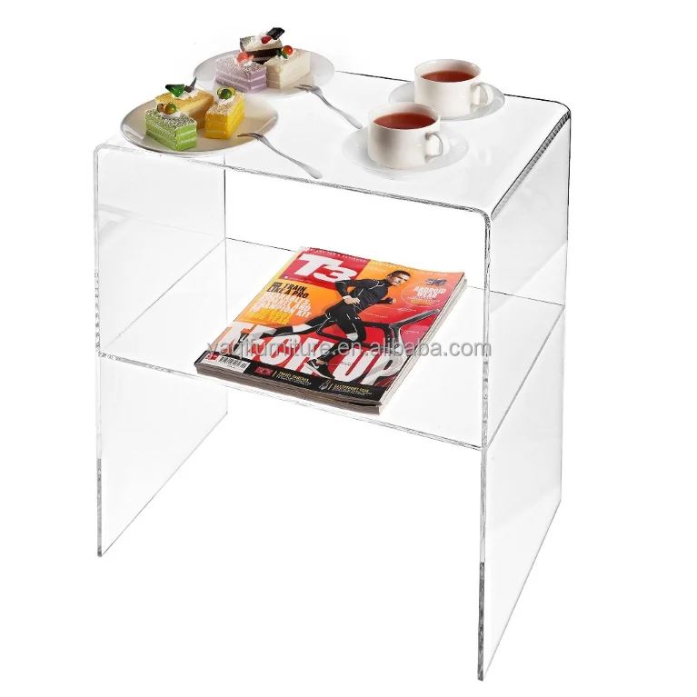 Beautiful design living room furniture acrylic coffee table