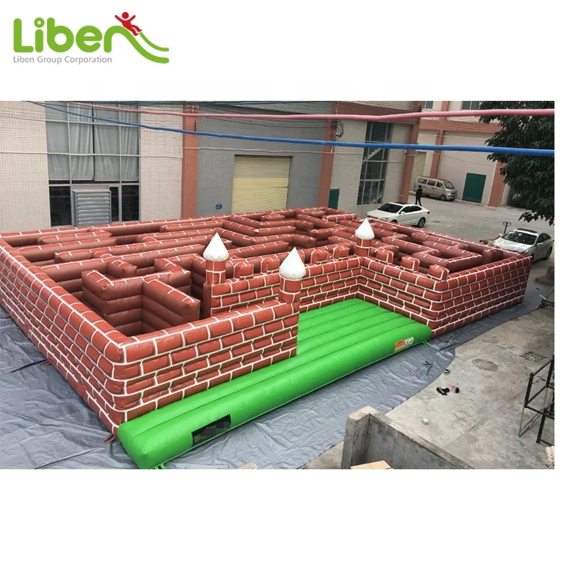 
Amusement Amenity Commercial Inflatable Bouncer, Inflatable Bouncer for Kids, Maze Inflatable Jumping Bouncer 