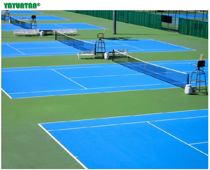 Blue table tennis flooring paint/tennis court cover
