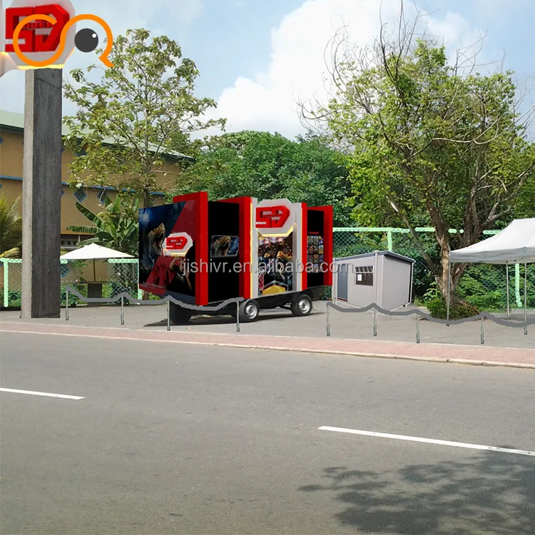 Truck mobile 7d cinema gaming chair with 12 effects for sale from Jishi VR