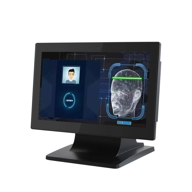 Desktop arm Android 7.1 OS industrial rugged tablet pc for facial recognition
