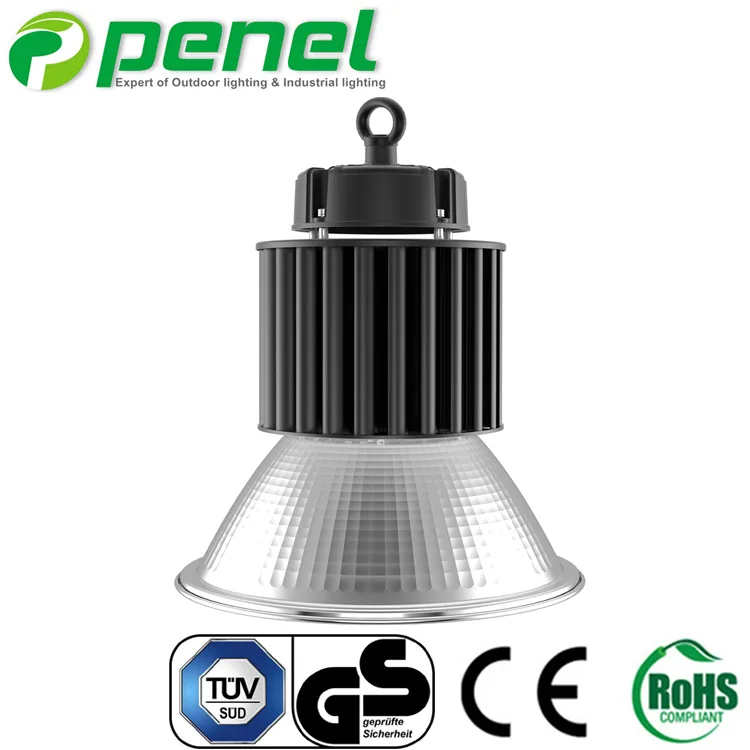 Hot Factory Price Wholesale 200W 150W 100W LED High Bay Lights TUV GS CE RoHS Certified Warehouse Industrial Led Lighting