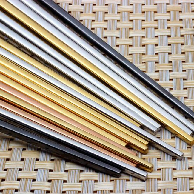 
New Design Stainless Steel Sushi Chopsticks 
