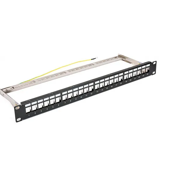  Cat6A 24 порта FTP патч-панель рамка/пустая Keystone