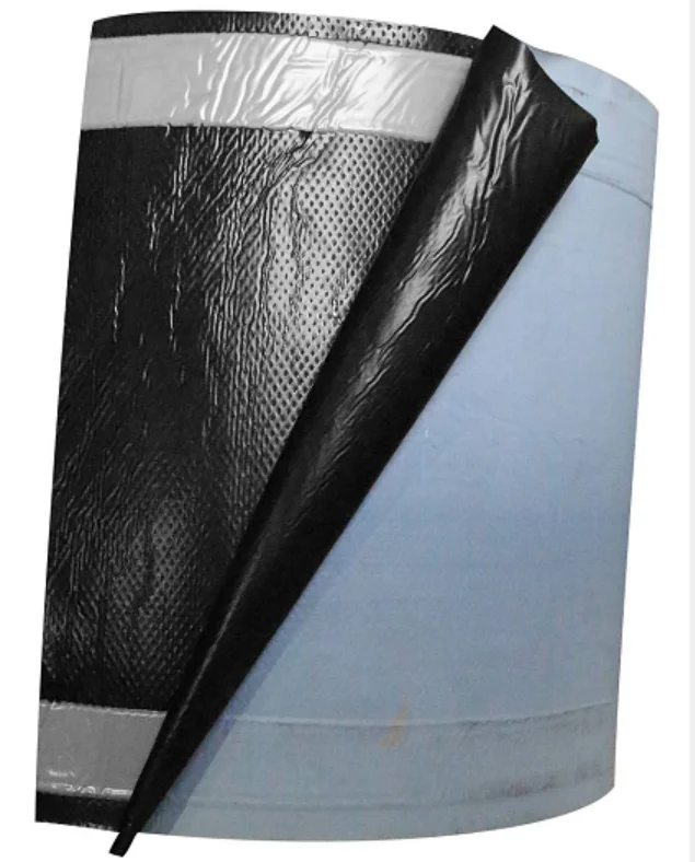 Self Adhesive EPDM with Aluminum mesh UF203 for Roof to Wall Flashing