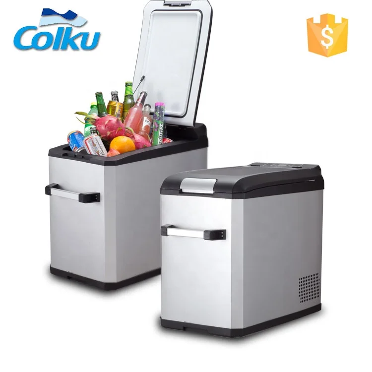 DC 12V 24V мобильный автомобильный портативный холодильник 12v Открытый морозильник для