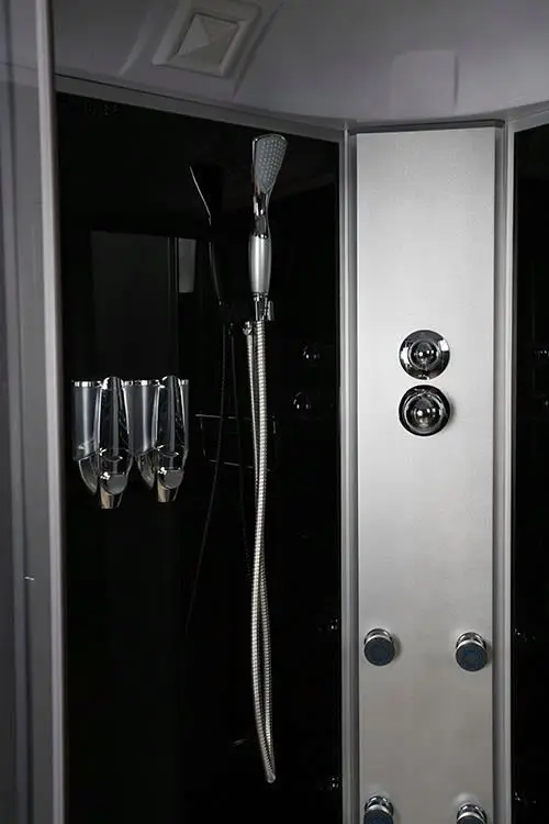 Customized 5mm tempered glass portable shower cabin at the Wholesale Price