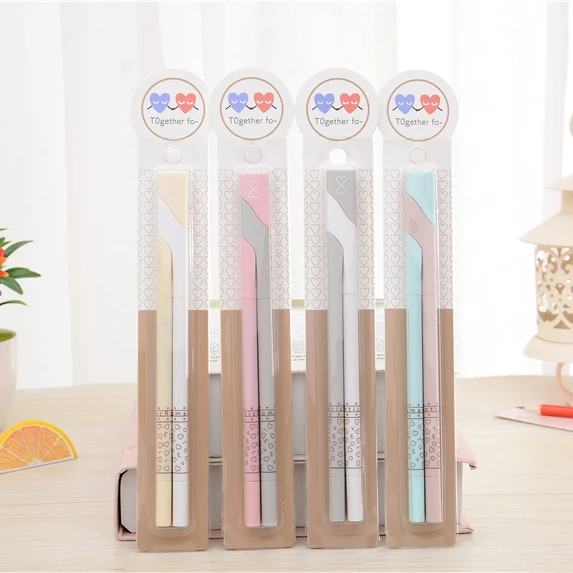 2019 new unicorn creative design fancy cute unique office supplies with gel ink pen set