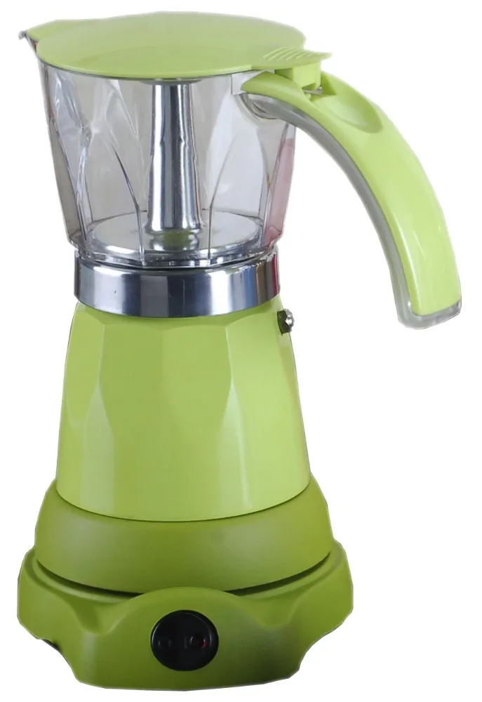 
2016 New style coffee maker Supplier easy to use 6 cups coffee boiler maker 