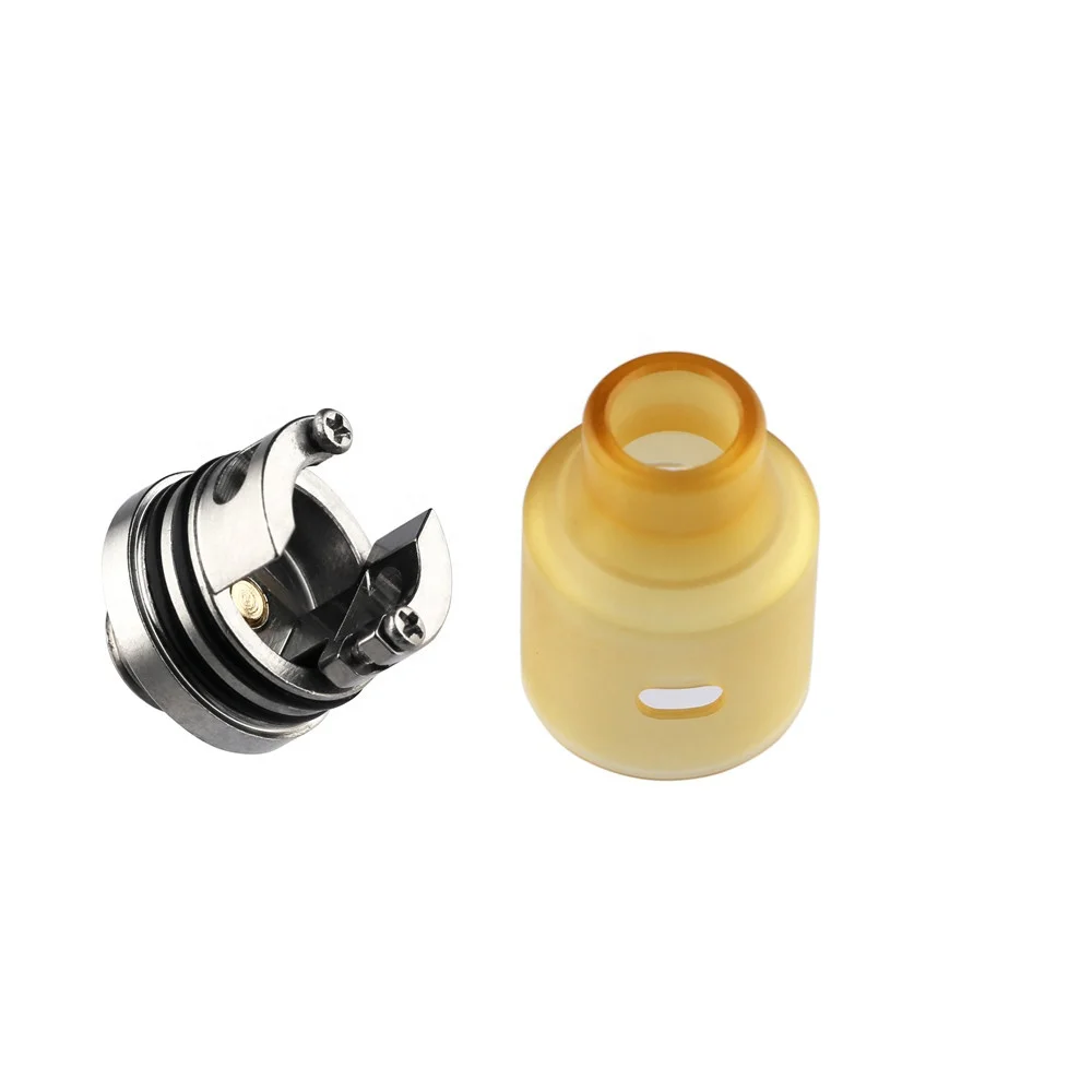 
Tiny RDA Tank with PEI drip tip PCTG drip tip E-cigarette Rebuildable Dripping Atomizer 