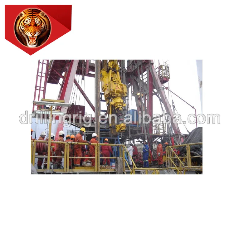 
Tiger Rig first quality TDS AC VFD 9000m 750 ton top drive 