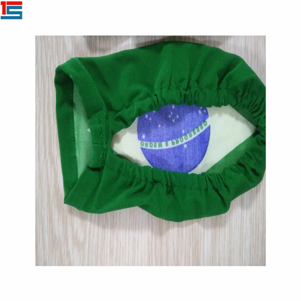 
celebrate World cup factory supply customized wholesale Brazil country flag picture car mirror cover 