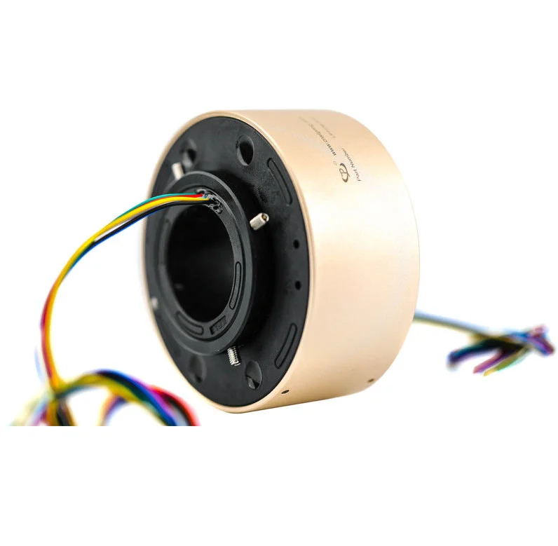 Сквозное электрическое скользящее кольцо, размер отверстия 38 мм, 6 схем 5 А 0 ~ 300 об/мин