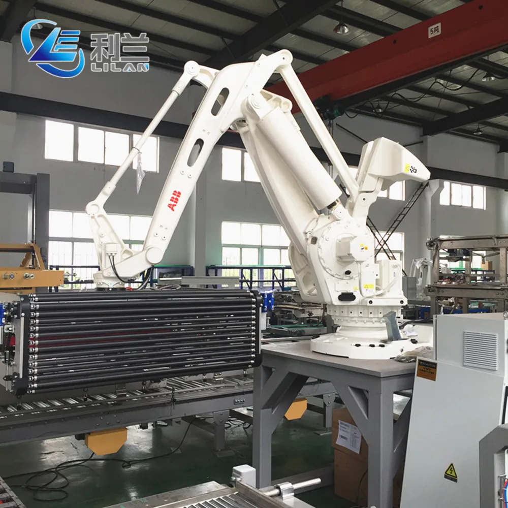 Усовершенствованные автоматические паллетирования робот машина для cartos коробки