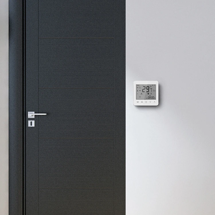 digital big lcd screen underfloor heating thermostat wifi tuya app