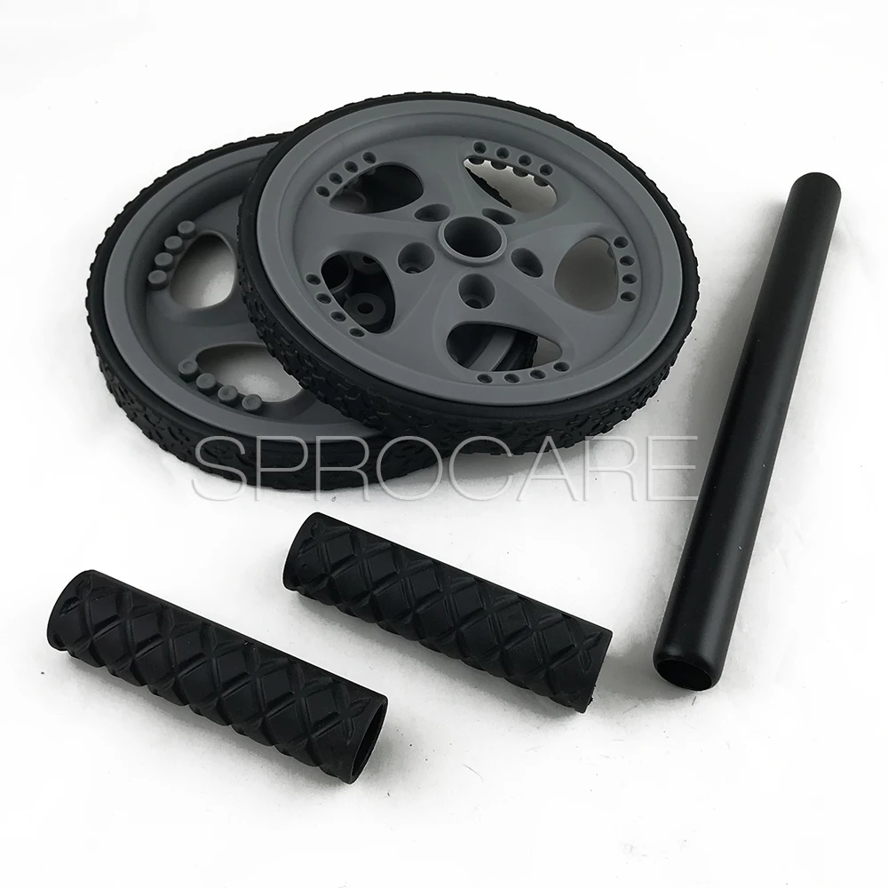 Abdominal muscle trainer Ab wheel exercise roller best for core training home gym fitness equipment wholesale