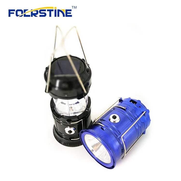 Waterproof Emergency Lamp Rechargeable Solar Battery Portable Camping Lantern