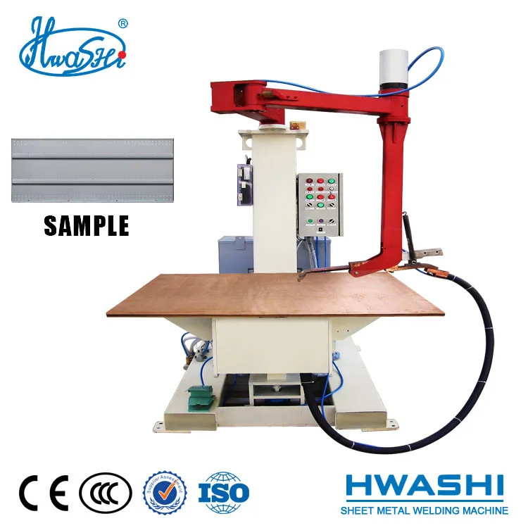 Hwashi Pneumatic AC Manul Spot Welder, Long Arm Welding Machine