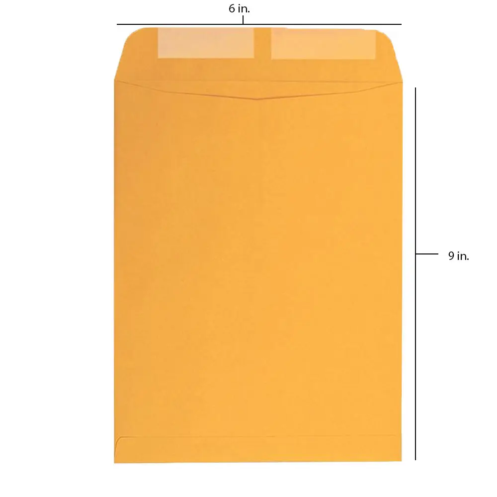 Kraft Gummed Envelopes Shipping Supply Catalog Manila Mailing Bag