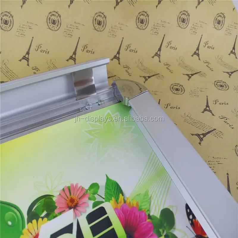 A4 фоторамка серебряная рамка алюминиевая рамка с защелкой