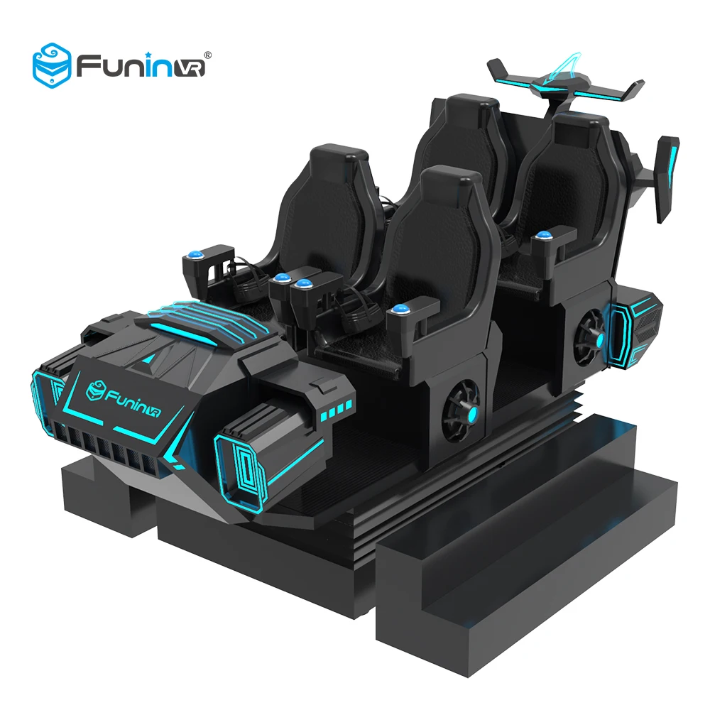 
China vr game machine large space six seats 9d vr cinema from 9d vr supplier 