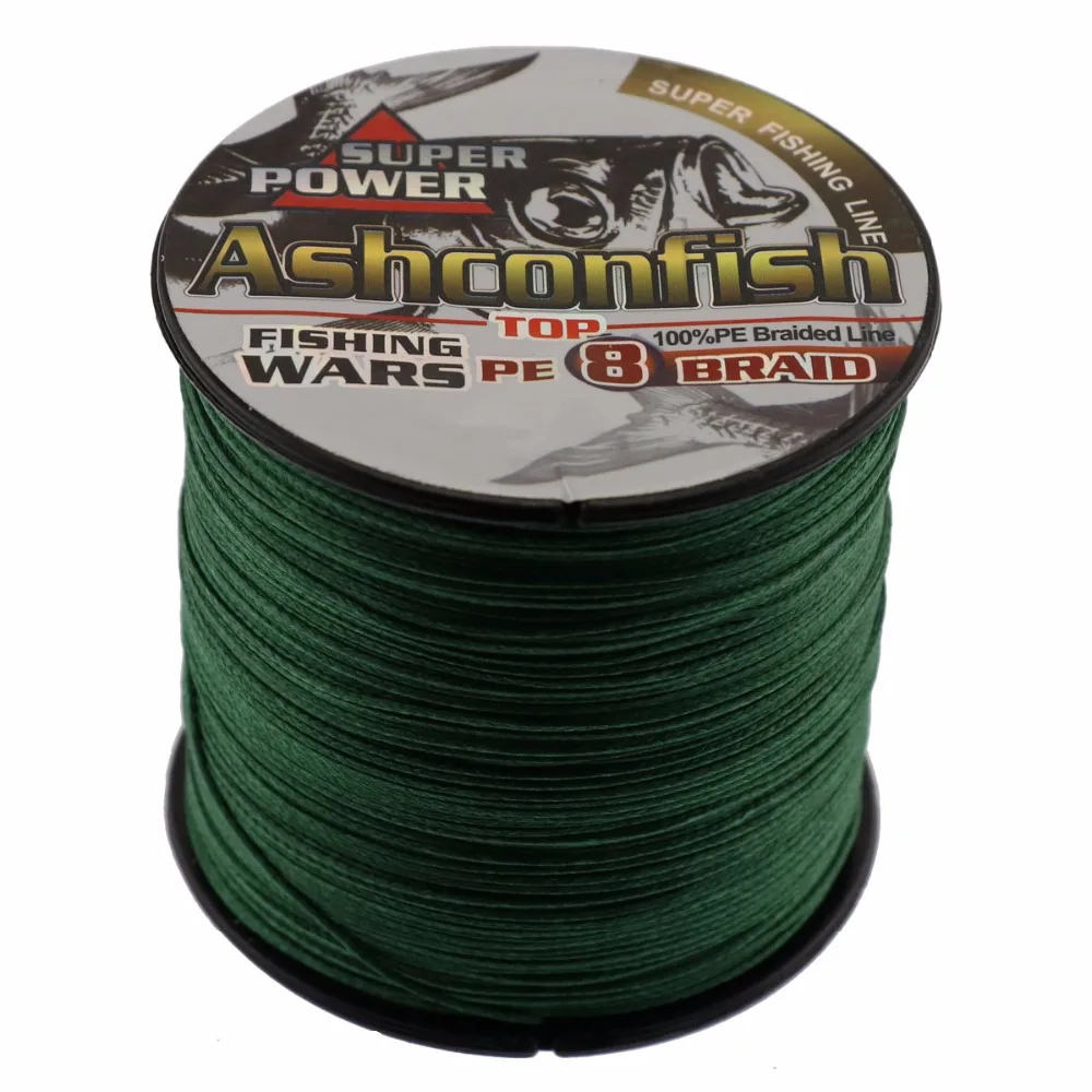 Wholesale high quality  UHMWPE multifilament line braided  large stock 8 strands 100 meters pe braid fishing line