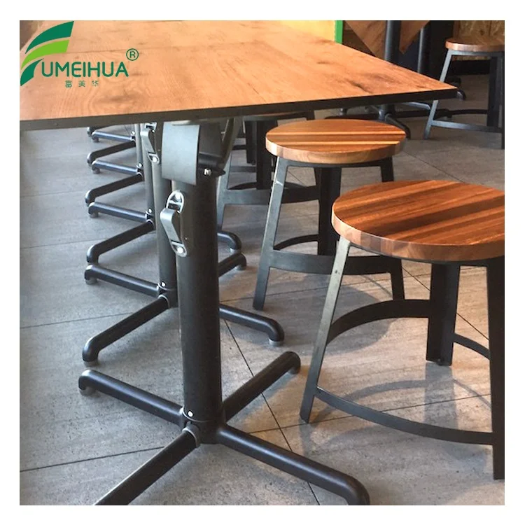 Wood Dining Table Top for Sale Easy to Clean Hpl Laminate Solid Home Furniture Modern Contemporary Teak Extension Dining Table