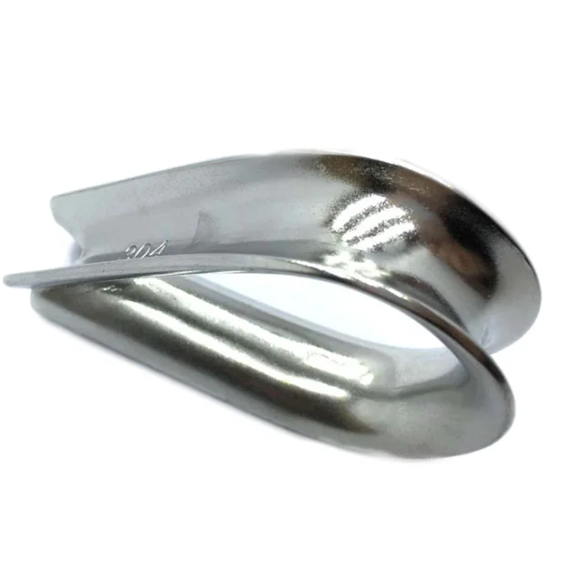  M14 ss316 stainless steel wire rope thimble supporting custom made with best