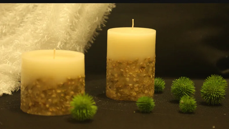 
Aromatherapy Luxury Inlaid shell conch Candle Paraffin Wax bulk organic soy candle wax 