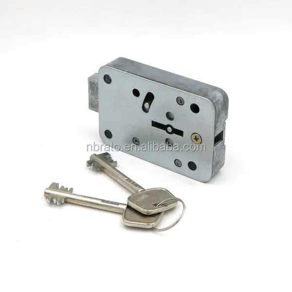 Double Key Zinc Alloy Small Box Safe Lock