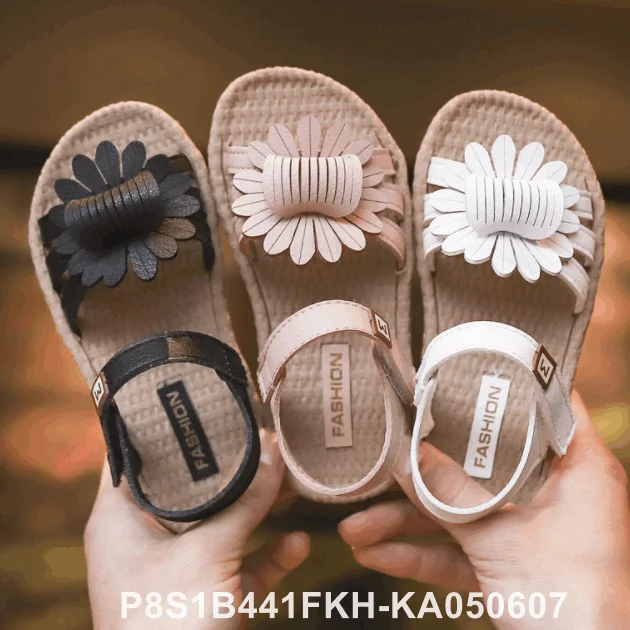 2019 summer girl comfortable princess shoes girls flower children sandals kids causal shoes
