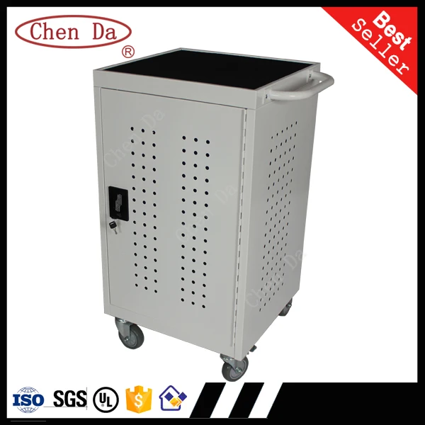 cheap and high quality 32 bay charging cabinet for tablet, chromebook, laptop charging