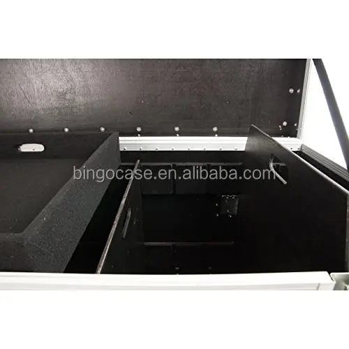 Large Capacity Road Trunk Flight Case with Divides and Tray