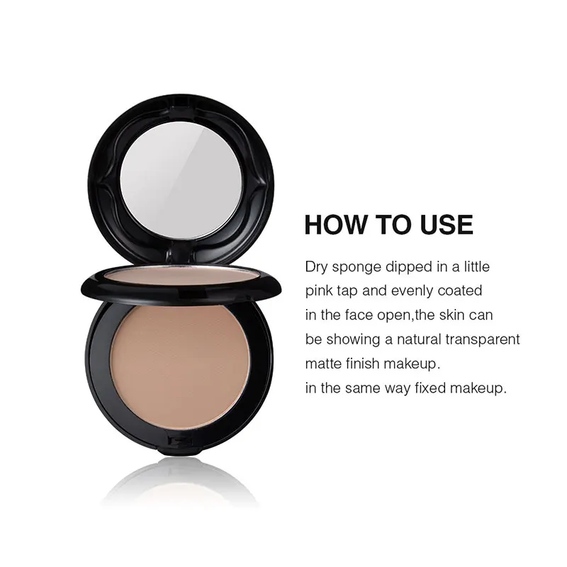 
Double Layer Compact Powder Makeup Professional Beauty Concealer pressed powder Light Cosmetic Drop ship whole sale F612 