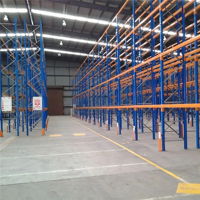 
Powder Coated Warehouse Storage Steel Stacking Heavy Duty Selective Pallet Racking Shelf 