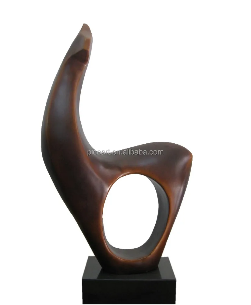 Modern abstract resin art sculpture Decorate resin figurine sculptures for sale