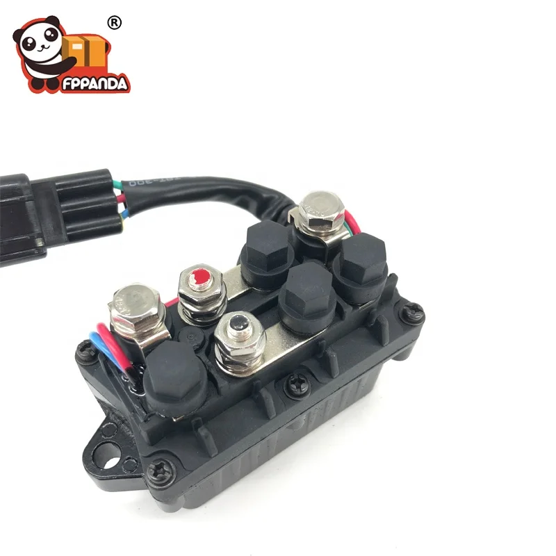 Outboard 3 pin 200-300 HP for yamaha 6AW-81950-00-00 Trim Tilt starter solenoid relay