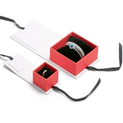 Custom Printing Biodegradable Paper Cardboard Gift Bracelet jewelry box necklace package boxes