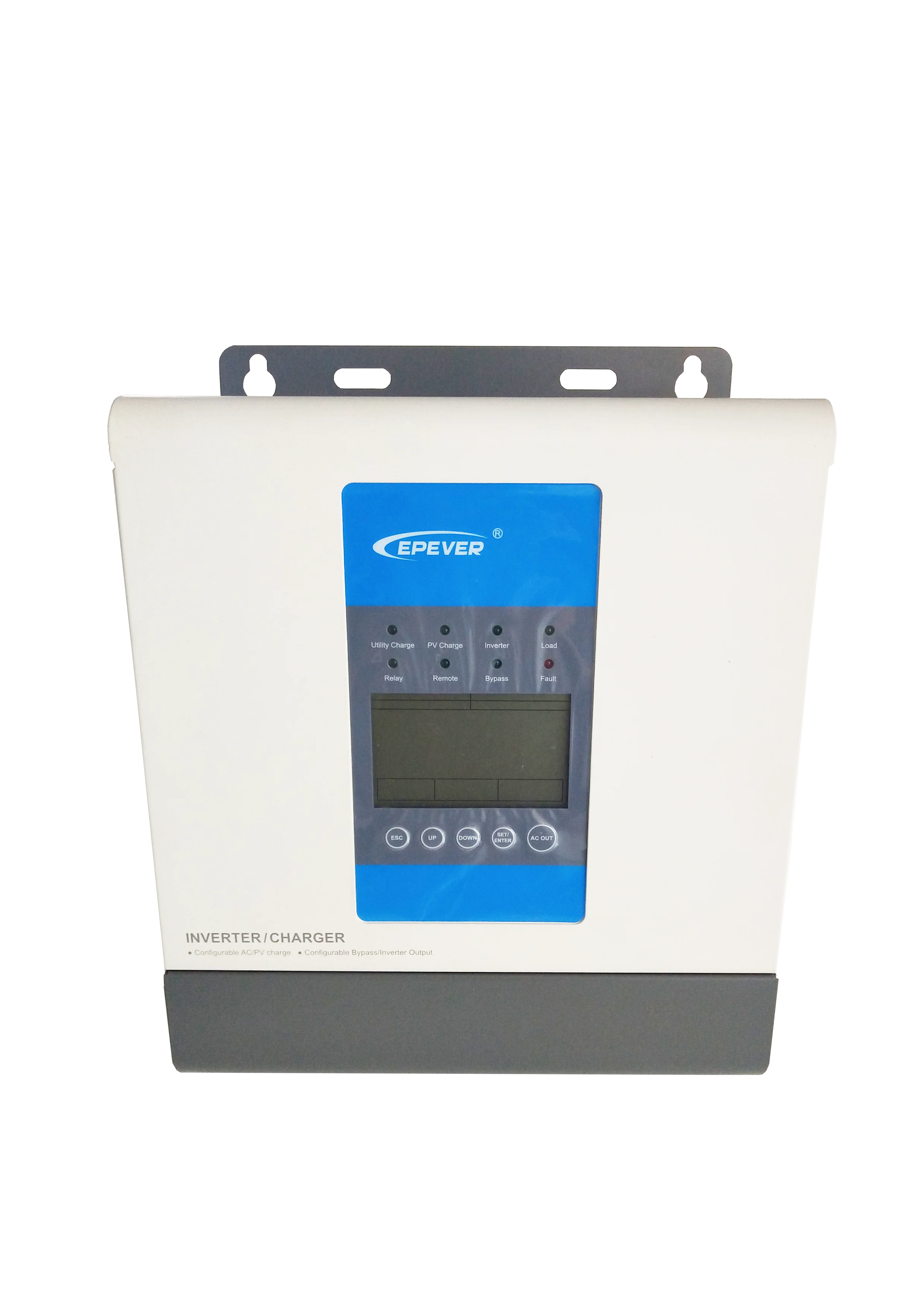 UP2000-M3322  single phase DC TO AC off grid power inverter 2KVA 24V-220V with 30A PWM solar controller all in one box