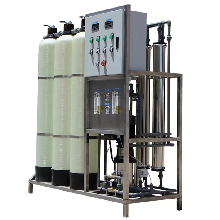 500LPH industrial RO water purification machine, direct drinking fresh water treatment plant ,sea water treatment plant