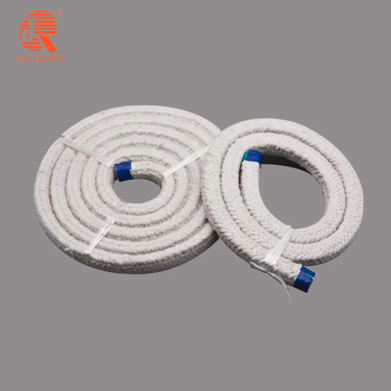 3/4 Ceramic Fiber Packing square round twisted Braided Rope