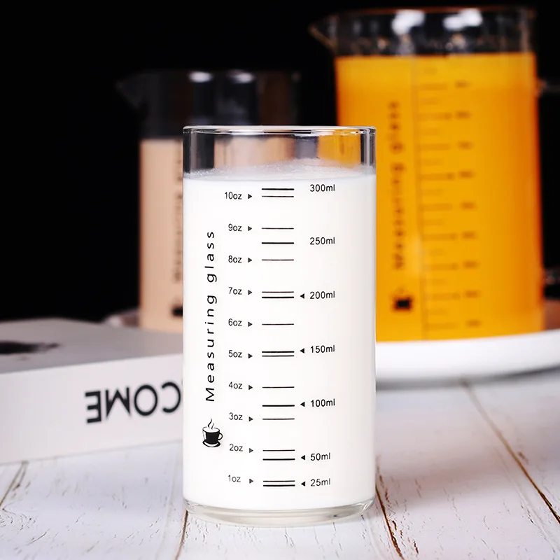 
wholesale 10ml 25ml 50ml 100ml 200ml 250ml 500ml 5000ml Graduated beaker 