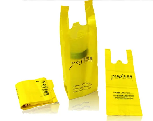 Заводская цена, автоматическая биоразлагаемая пластиковая ручка для мусора, машина для изготовления мешков для футболок и покупок