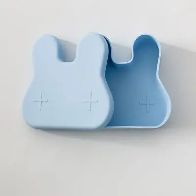 New Design Silicone  Food Container Lovely  Lunch Box With Lid Fruit And Vegetable Storage Box