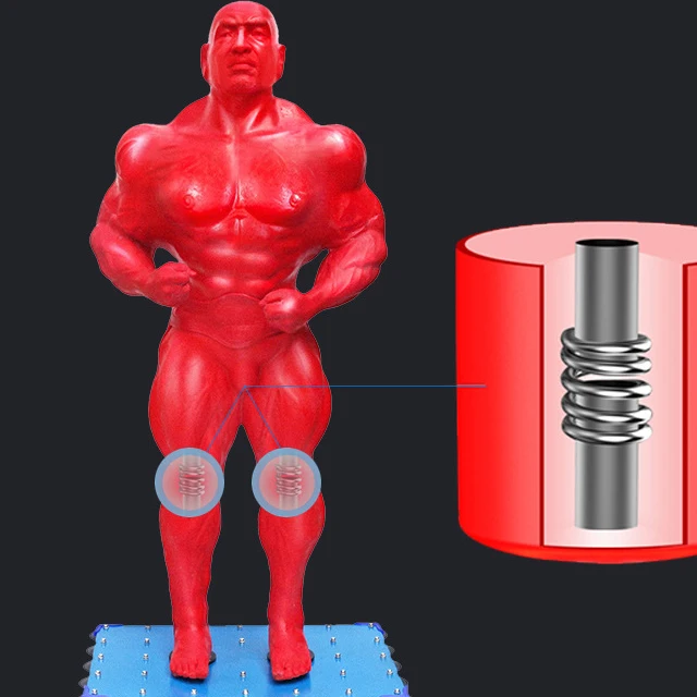
Silicon rubber kick boxing bob man freestanding punching dummy man 