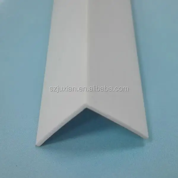 plastic corner edging pvc edge profile L plastic corner
