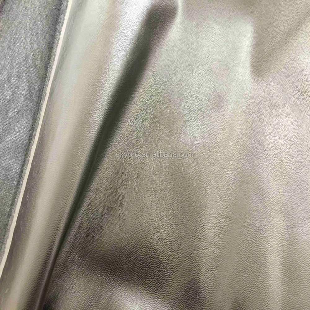 Black Rexine Leatherette PU Cheap and High Quality Lather Cloth Faux