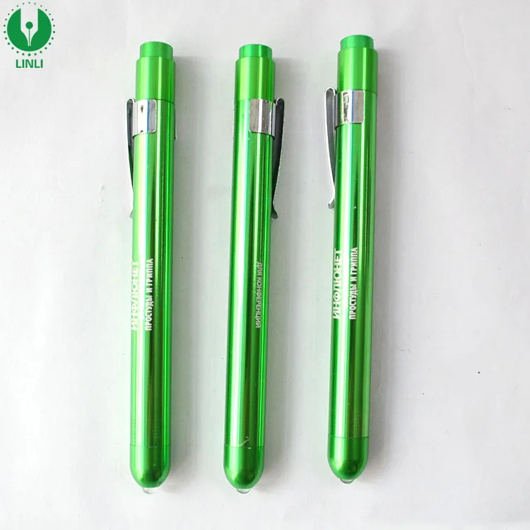 
Colorful Metal Medical Pen Flash Light, Flashlight With Clip, Work Flashlight 